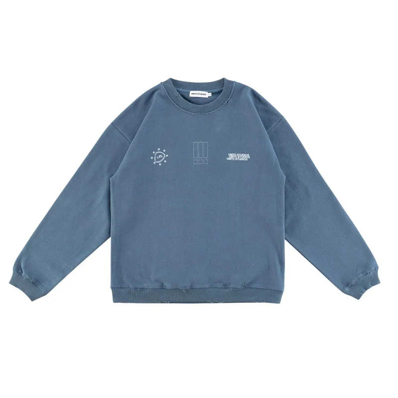 Distressed US Crewneck