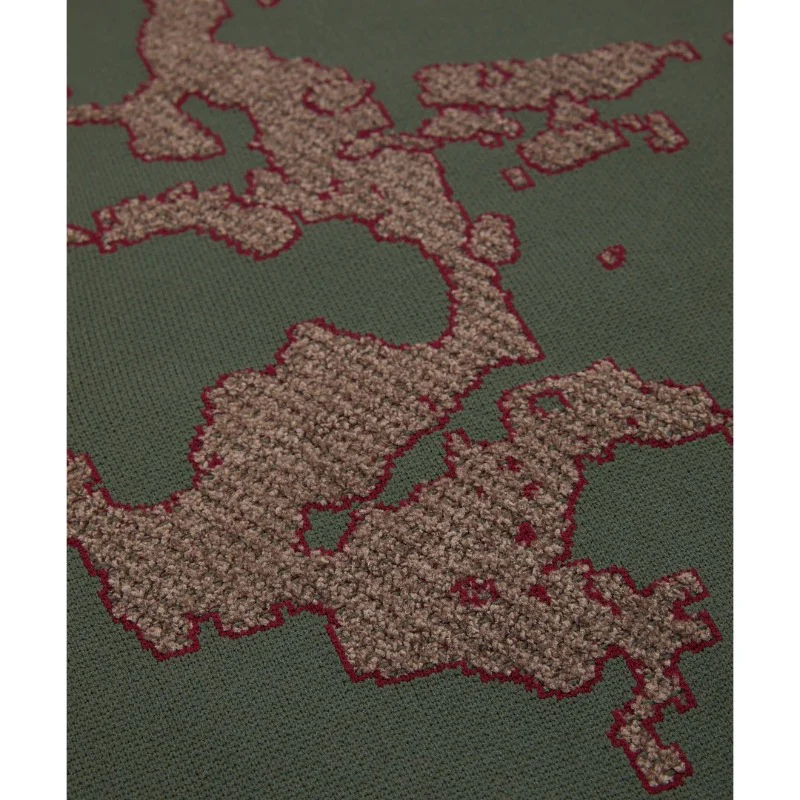 Jacquard Cotton Crewneck Sweater - Image 4