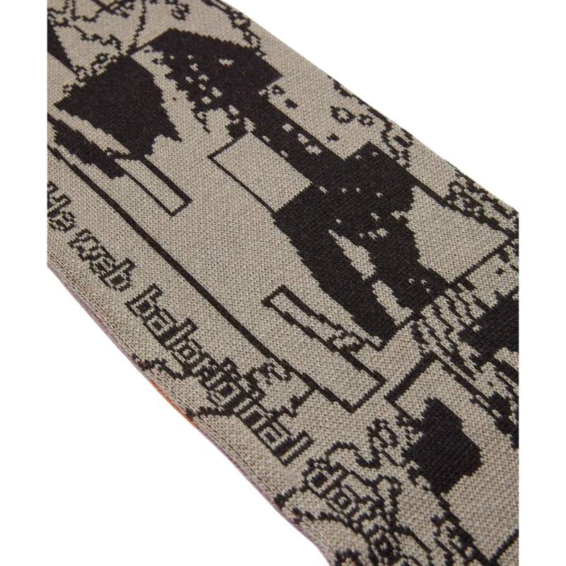 Jacquard Knit Soccer Scarf - Image 4