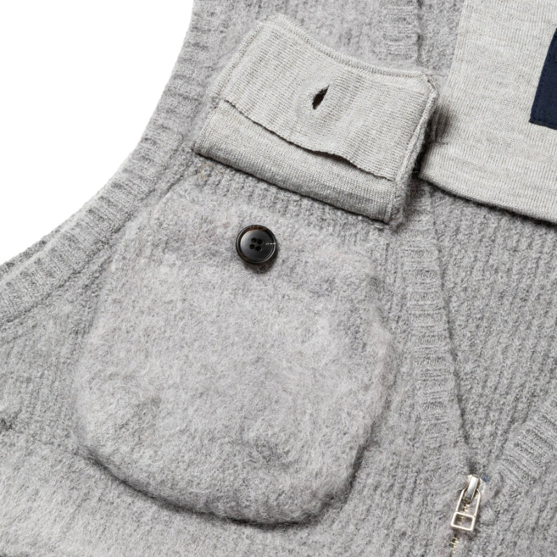 Mohair Knit Luggage Vest - Image 8