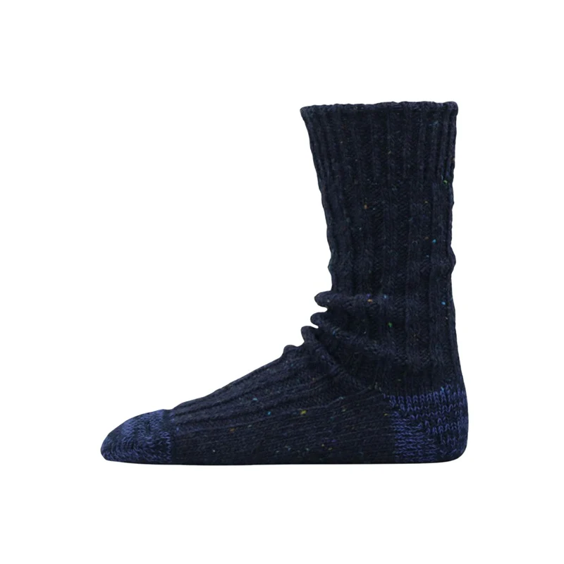 Recycled Wool Heavyweight Ribbed Socks - Image 2