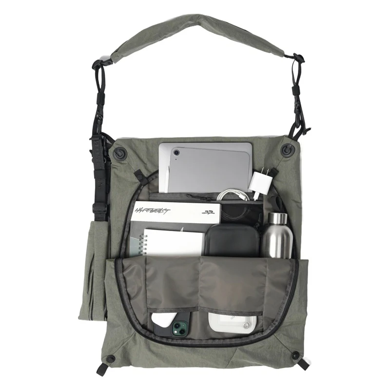 TE-S | Ecoya®️ 3-Way Messenger Bag - S - Image 4