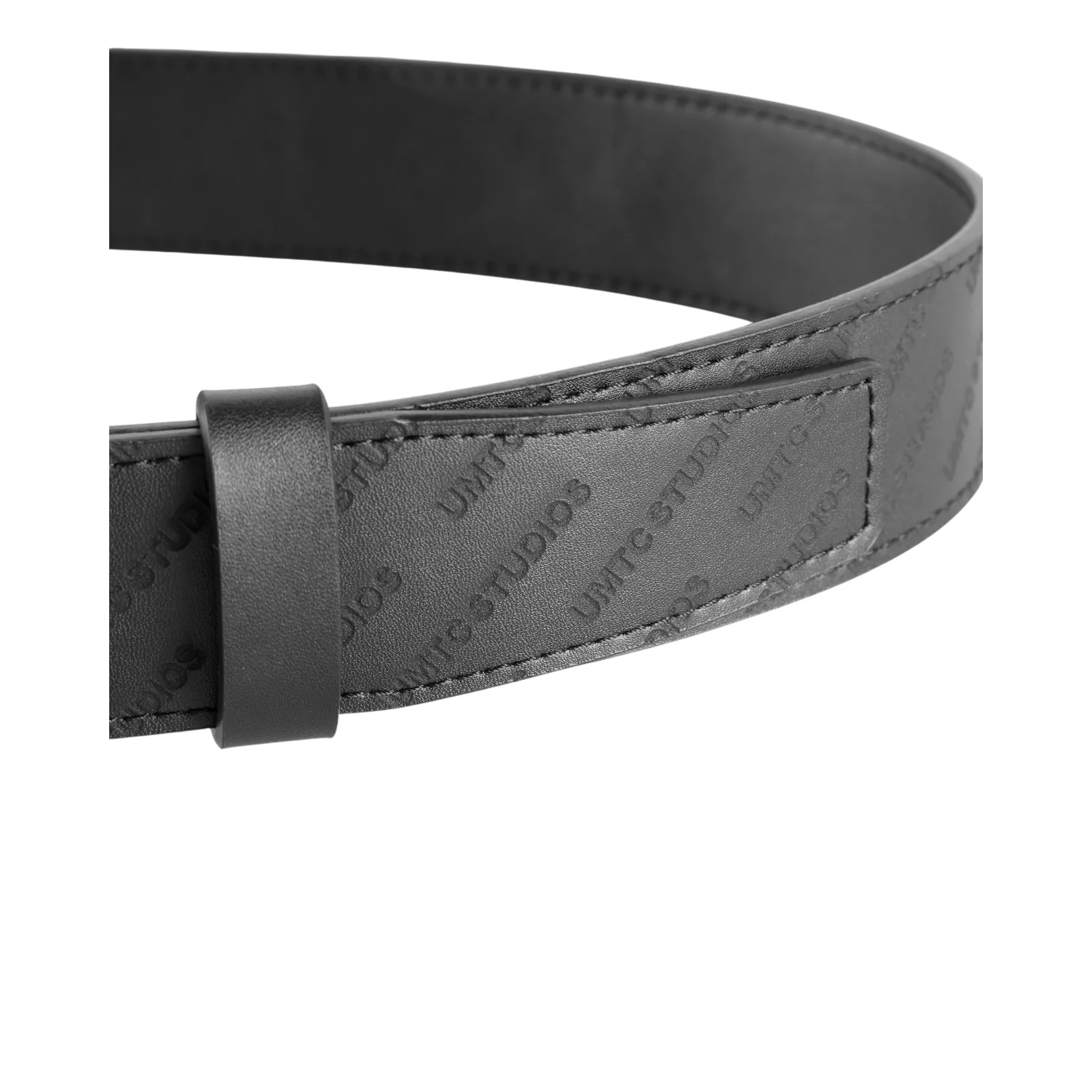 Vegan Leather Monogram Belt - Image 4