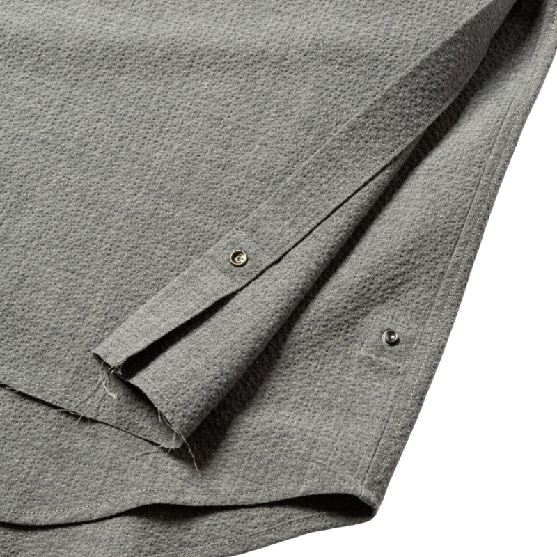 Wool Seersucker Side Slit L/S - Image 7