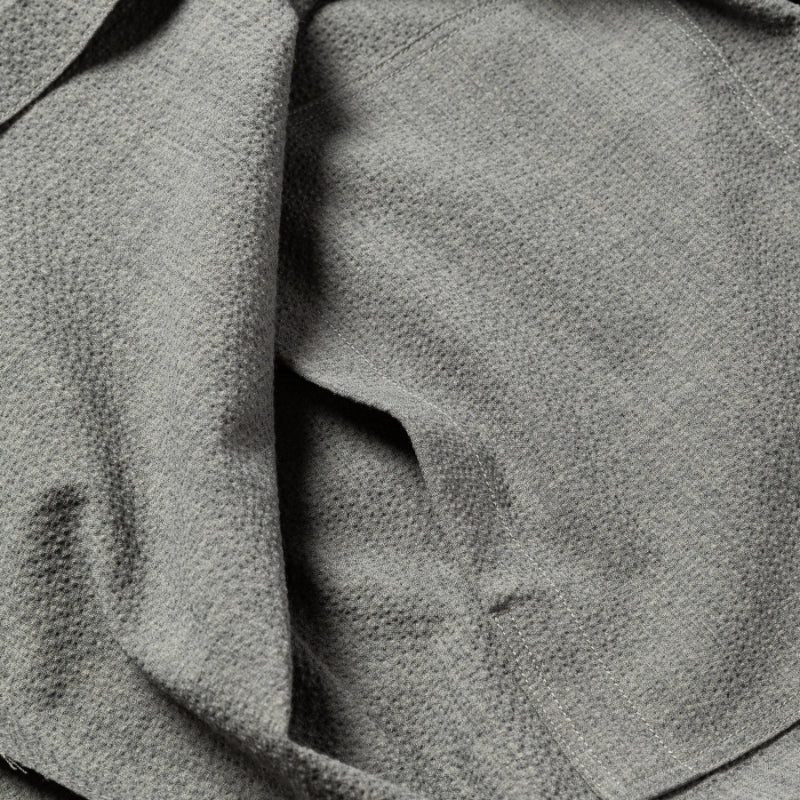 Wool Seersucker Side Slit L/S - Image 8